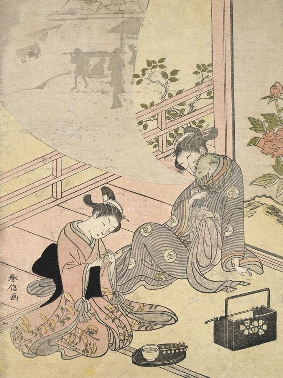 Cortesan Dreaming Poster Print by Suzuki Harunobu - Item # VARPDXH1460D
